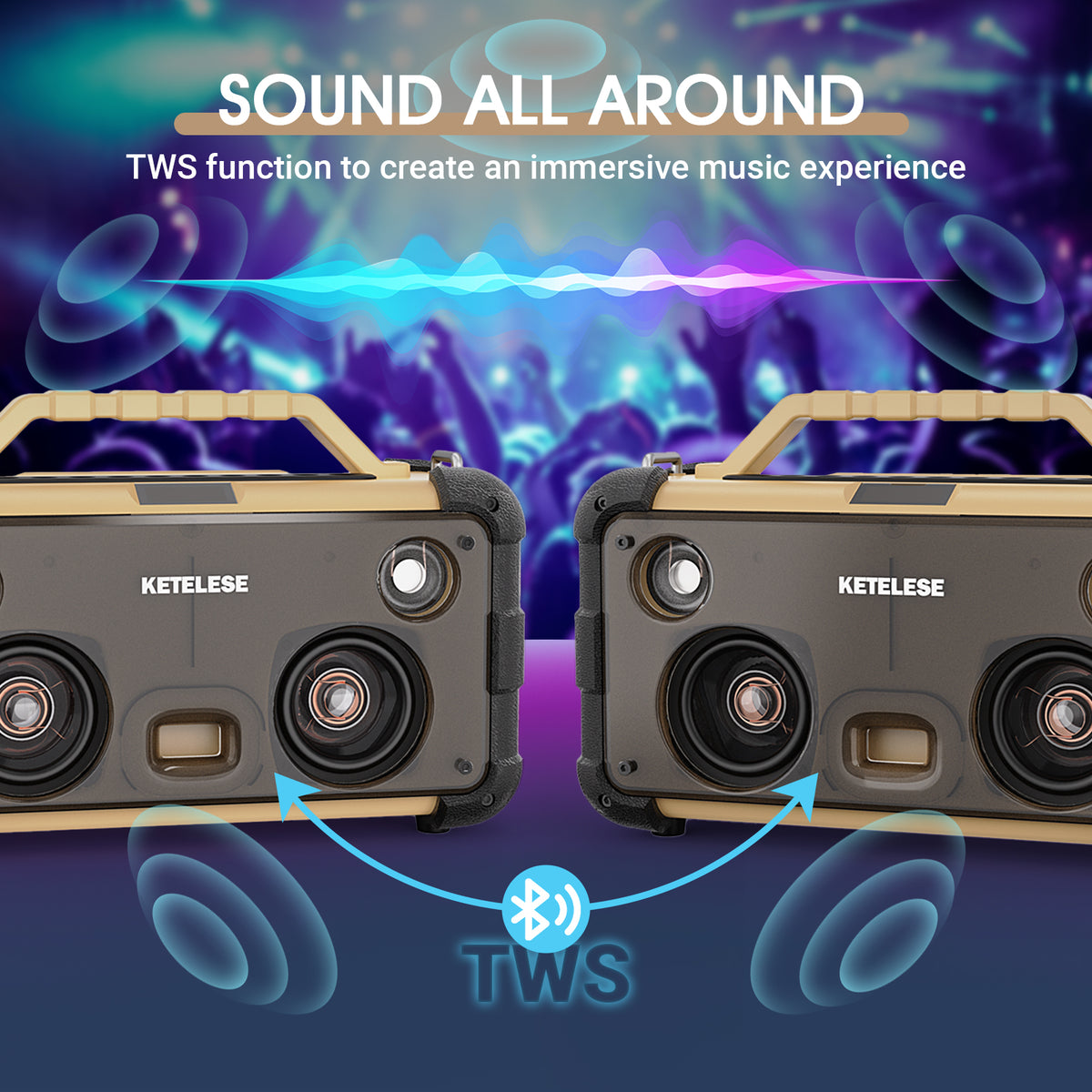 DK21 Portable Bluetooth Speakers