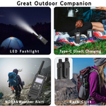 T3G Waterproof GMRS Two Way Radio-6 Pack