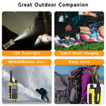 T3F Waterproof Walkie Talkies-2 Pack