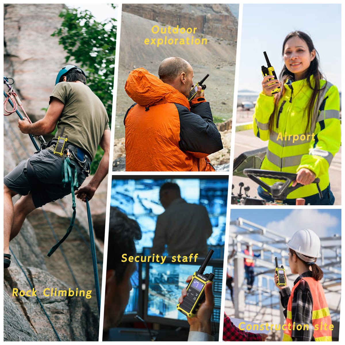 T3F Waterproof Walkie Talkies-2 Pack