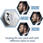 T1 USB C Walkie Talkie Earpiece with Mic-Black