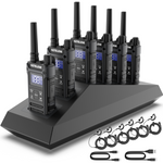 T3G Waterproof GMRS Two Way Radio-6 Pack