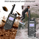 T3G Waterproof GMRS Two Way Radio-2 Pack
